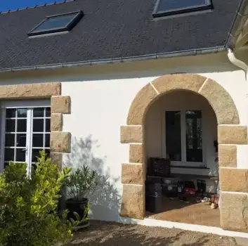 ravalement et nettoyage de façade Lanmeur-1